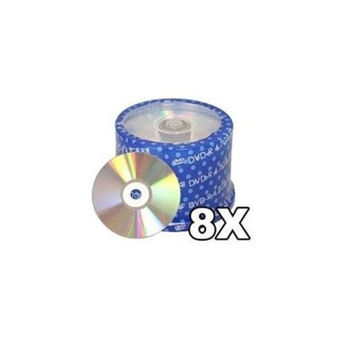 500 Spin-X 8X DVD-R 4.7GB Shiny Silver