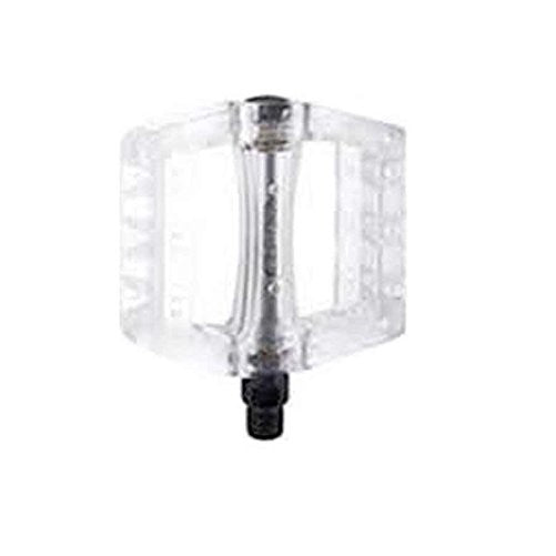 XLC Poly Platform Pedals 9/16-inch Clear