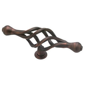 Liberty PN1780-VBR-C Kitchen Cabinet Hardware Knob with Ball End Birdcage Design