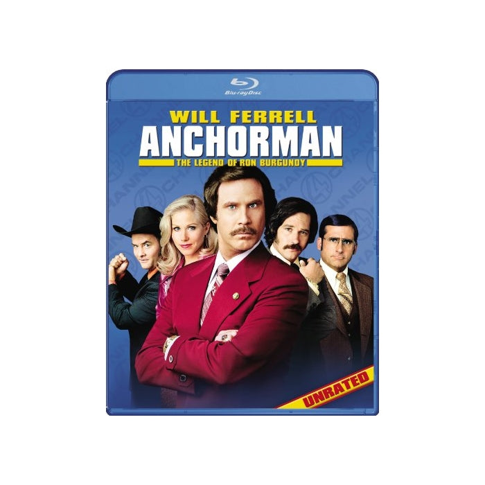 Anchorman: The Legend of Ron Burgundy (Unrated) [Blu-ray]