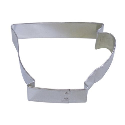 R&M Teacup 3" Cookie Cutter in Durable, Economical, Tinplated Steel