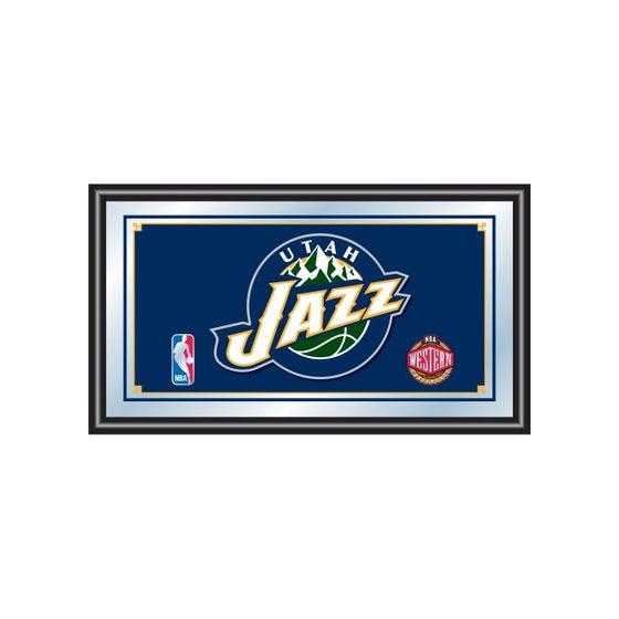 NBA Utah Jazz Framed Logo Mirror
