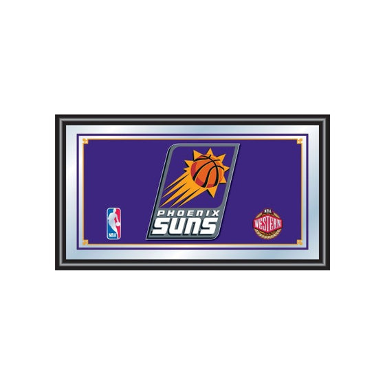 NBA Phoenix Suns Framed Logo Mirror