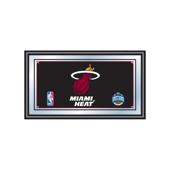 NBA Miami Heat Framed Logo Mirror