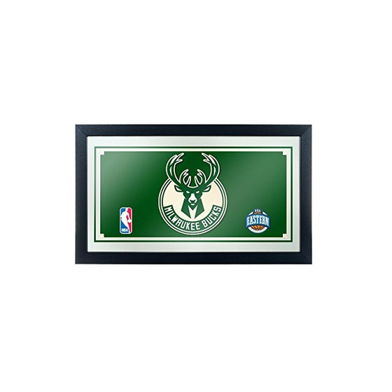 NBA Milwaukee Bucks Framed Logo Mirror