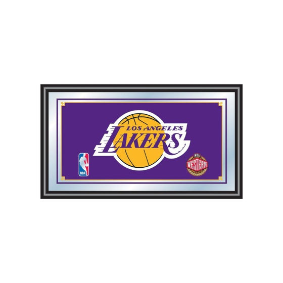 NBA Los Angeles Lakers Framed Logo Mirror