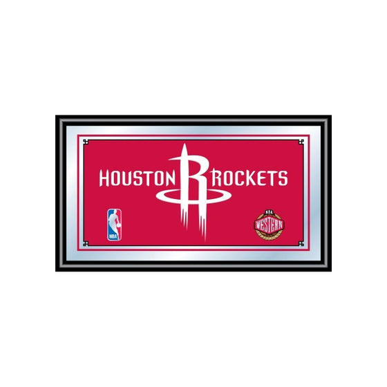 NBA Houston Rockets Framed Logo Mirror