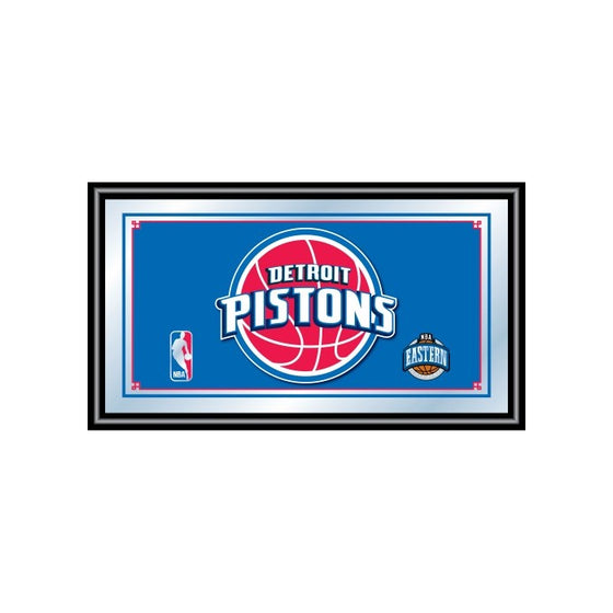 NBA Detroit Pistons Framed Logo Mirror