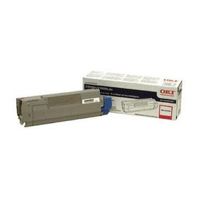 OKI 43381902 Toner Cartridge for C5500n C5800Ldn, 2K Page Yield, Magenta