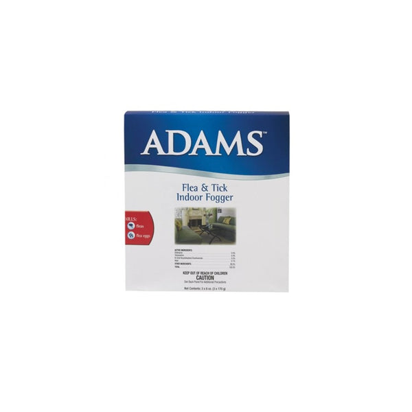 Farnam Adams Flea & Tick Indoor Fogger for Pets (3 Pack)