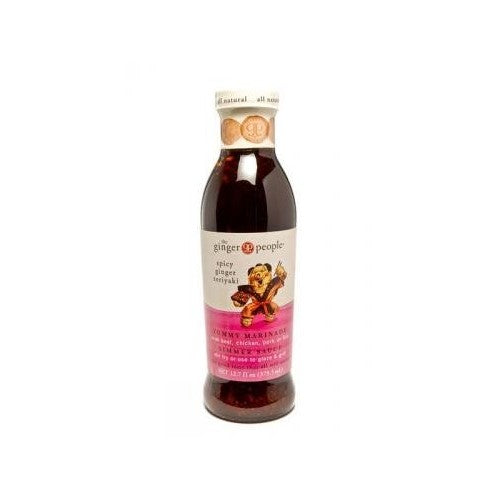 Ginger People Spicy Ginger Teriyaki Sauce, 12.7 Ounce - 12 per case.