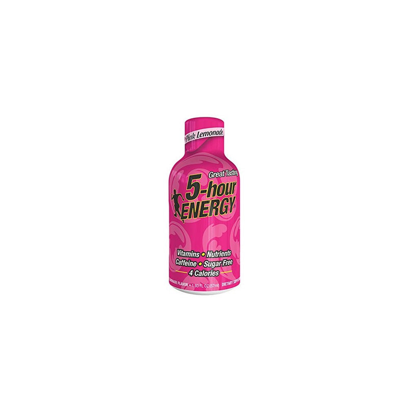5 Hour Energy Nutritional Drink, Pink Lemonade, 12 Count