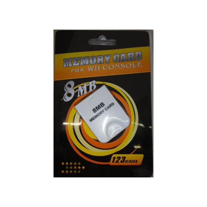 Ngc Memory Card 8mb For Wii and Game Cube