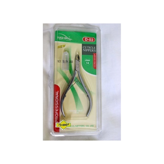 Nghia cuticle nippers D-03 jaw 14