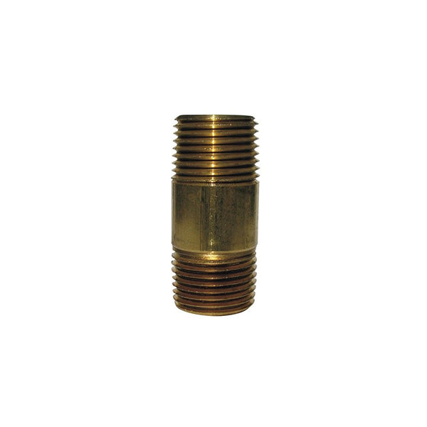 Jmf Nipple 3/8 " X 2 " Red Brass Bulk