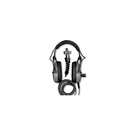 DetectorPro Gray Ghost Amphibian for Garrett AT Pro/Gold and Infinium Metal Detector Headphones