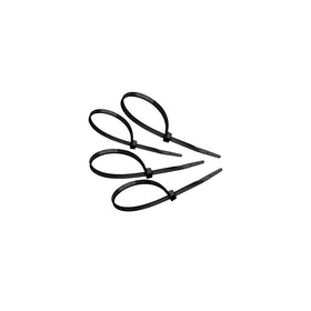 Tach-It 4" x 18 Lb Tensile Strength UV Black Protected Cable Tie (Pack of 1000)