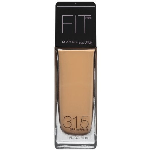 Myb Foundtn 215 Fitme Sft Size 1.0oz Maybelline Fit Me Foundation 215 Soft Honey 1.0fl Oz