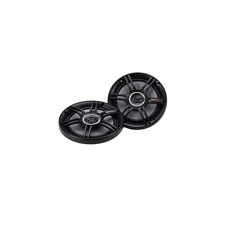 Crunch CS65CXS Full Range 3-Way Shallow Mount Car Speaker, 6.5"