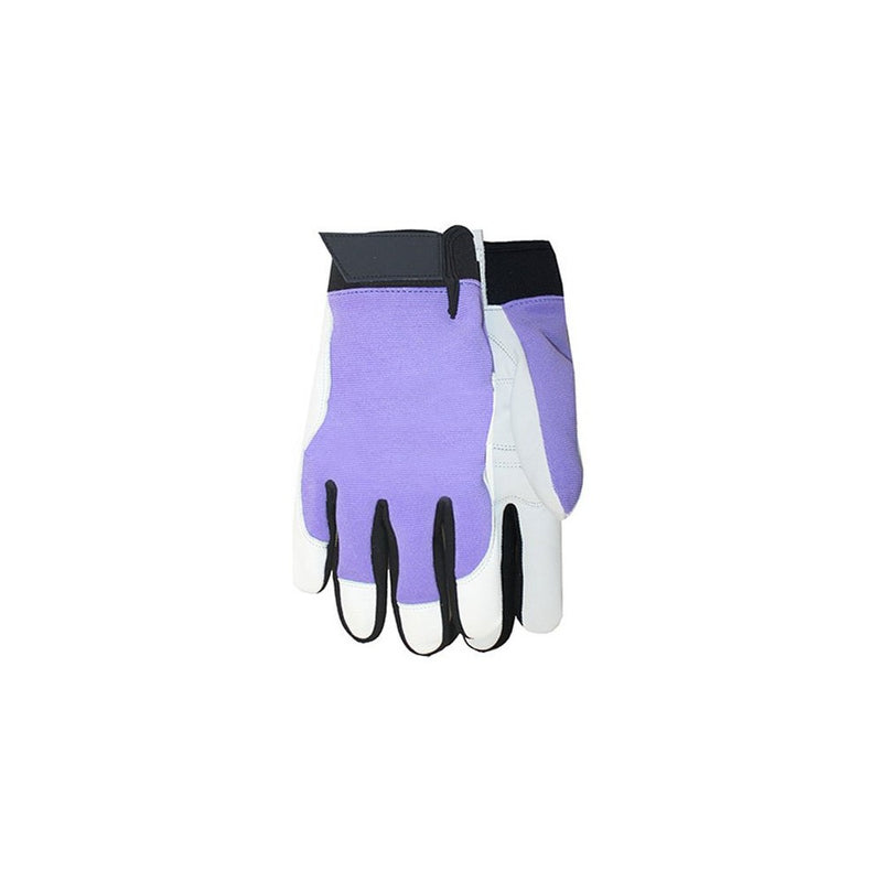 Goatskin/Spandex Leather Palm Glove with Boxed Fingers, 146F6