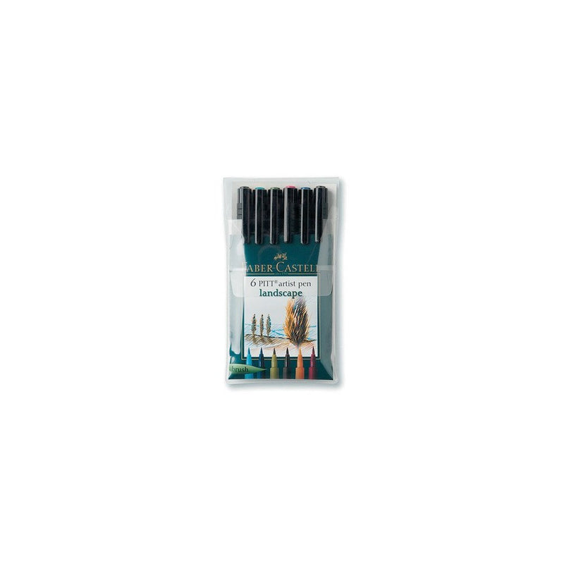 Faber-Castell Artist Brush Pens (Set of 6) Color: Landscape