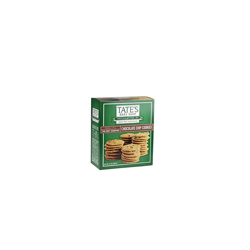 Tate's Bake Shop thin crispy scrumptious Chocolate Chip Cookie Box, 21 Ounce