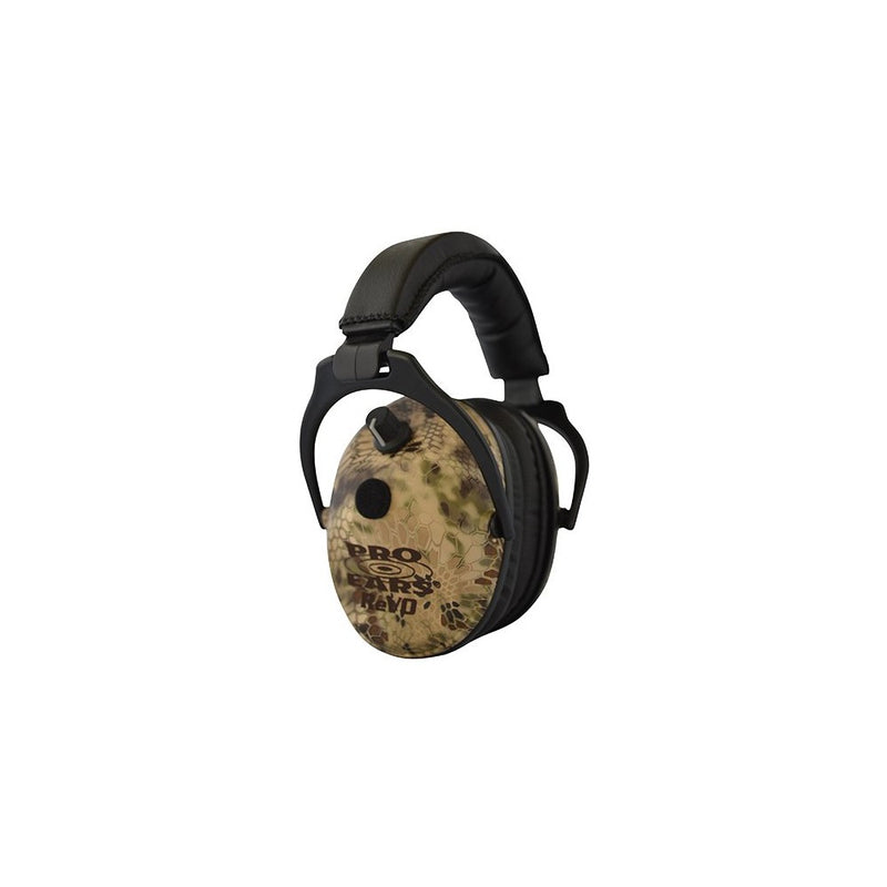 Pro Ears - ReVO - Electronic Hearing Protection and Amplification - NRR 25 - Youth and Women Ear Muffs - Highlander
