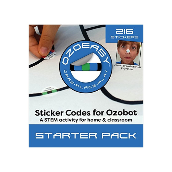 Sticker Codes (Starter Pack) for use with Ozobot
