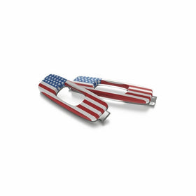 Oakley Icon USA Flag Adult Batwolf Sunglass Accessories - Red/White/Blue / One Size
