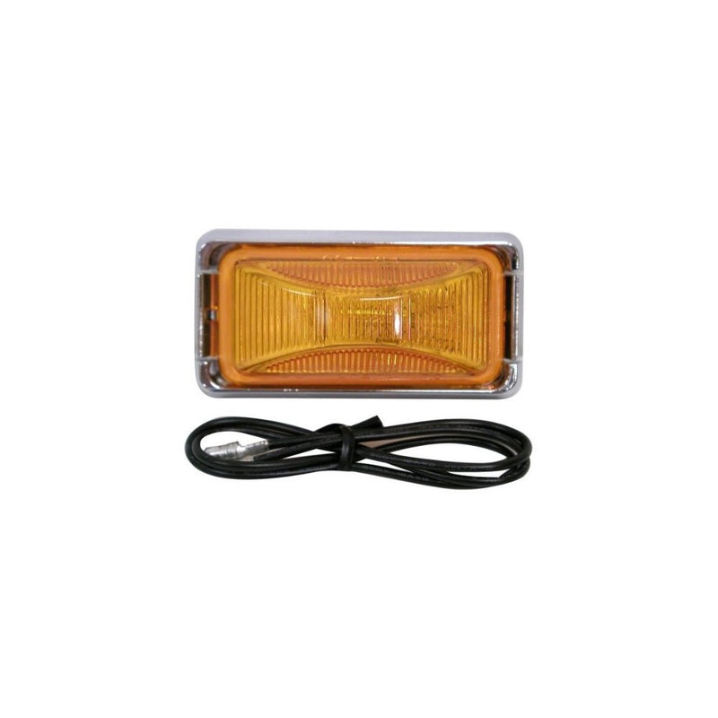 Peterson Manufacturing 2 1/2in. x 1 1/4in. Clearance/Side Marker Kit - Amber
