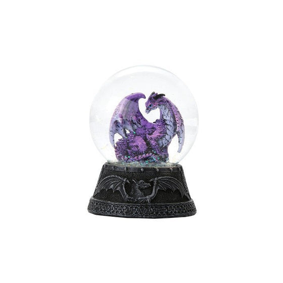 Hoarfrost Dragon Water Globe with Glitters 80mm Home Decor Gift Collectible