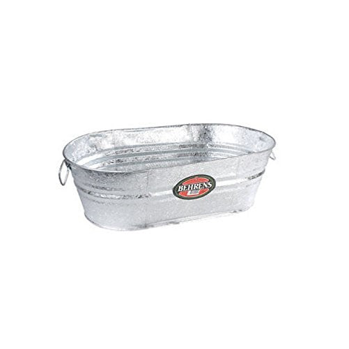 Oval Tub Galv 5.5gal