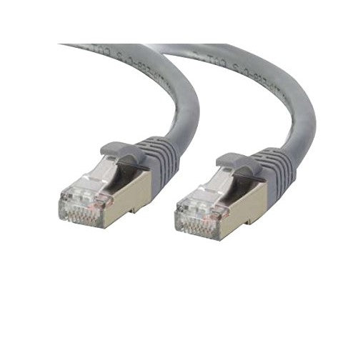 C2G/Cables to Go 28712 Cat5E Molded Shielded (STP) Network Patch Cable, Gray (150 Feet/45.72 Meters)