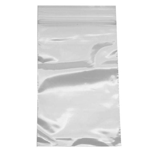 Beadaholique Clear Plastic Self Sealing Bags (100 Pack), 3 x 5"