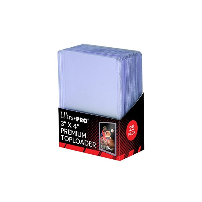 Ultra Pro 3" X 4" Super Clear Premium Toploader 25ct