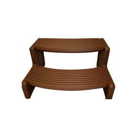 QCA Spas HS2-R Handi Spa Step, 29 by 14-Inch, Red Wood