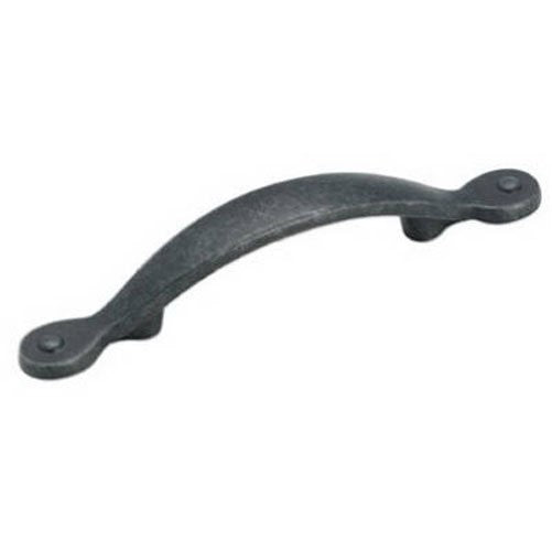 Amerock BP1590-WID Inspirations Plain 3-Inch Pull, Wrought Iron Dark