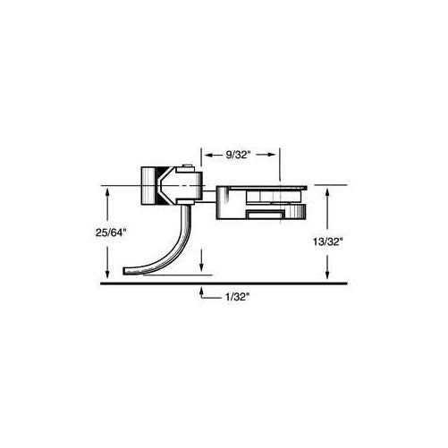 HO Body Mounted Coupler, 9/32" Underset (2pr)