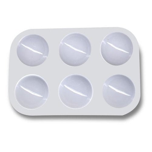 Paint Tray Has 6 Wells For Holding Paints. It's Inexpensive and Cleans Up Easily (Pkg. Of 20)
