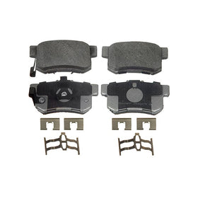 Wagner ThermoQuiet PD1086 Ceramic Disc Pad Set With Installation Hardware, Rear