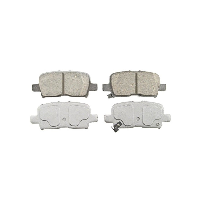 Wagner ThermoQuiet PD865 Ceramic Disc Pad Set, Rear