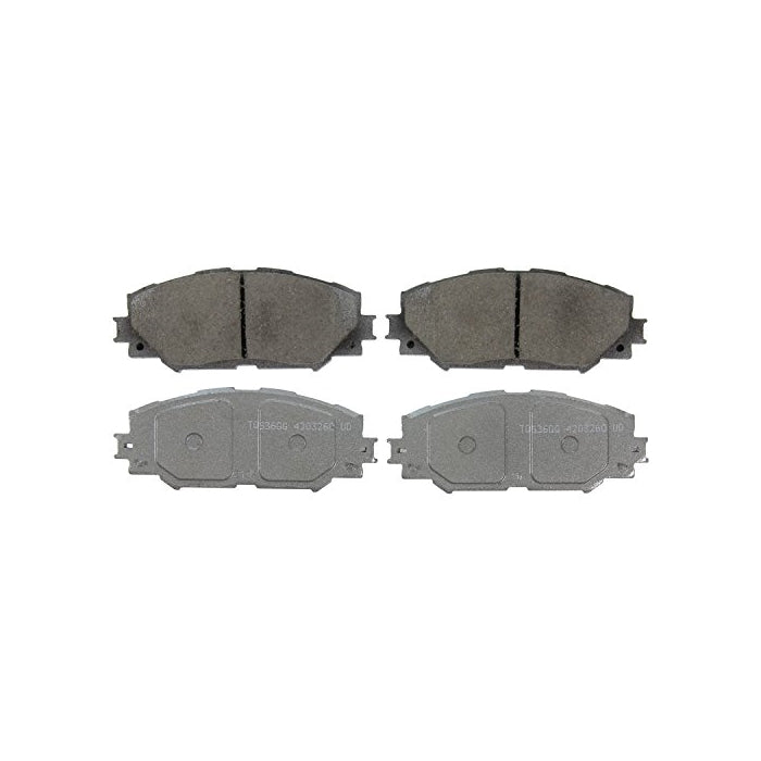 Wagner ThermoQuiet QC1210 Ceramic Disc Pad Set, Front