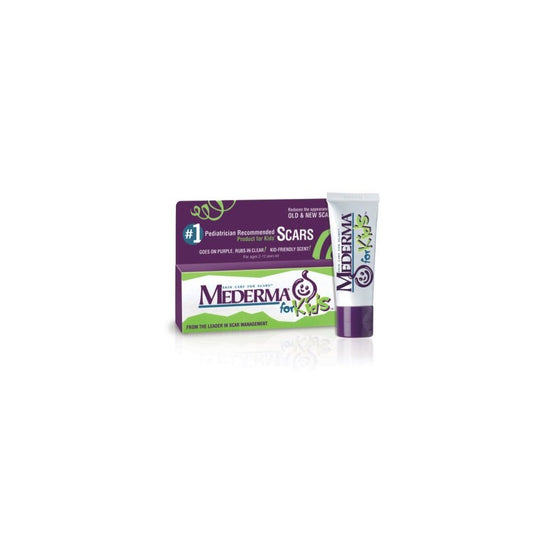 Mederma Kids Skin Care for Scars - Reduces the Appearance of Scars - #1 Pediatrician Recommended Product for Kids' Scars - Goes on Purple, Rubs in Clear - Kid-Friendly Scent - 20 Grams