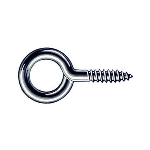 2-0.88" Stainless Steel Screw Eyes [Set of 20] Length Size: 1-5/8"