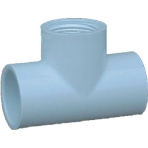 Genova Products 35455 PVC Sch. 40 Female Tees, 1/2"