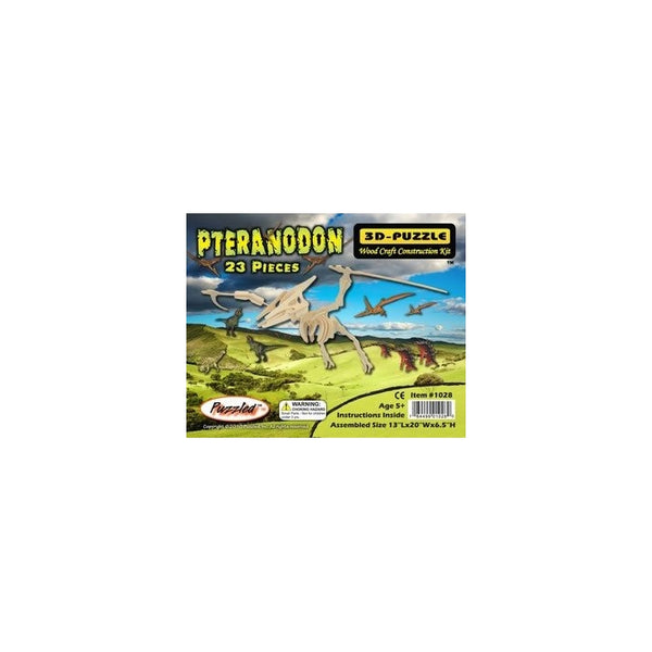 3D-Puzzle Wood Construction Kit Pteranodon Puzzle #1028