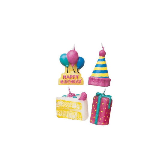 Wilton Party Theme Candles