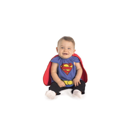 Rubie's Superman Deluxe Bib, Superman Print, Newborn Costume