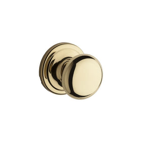 Kwikset Hancock Hall/Closet Knob in Polished Brass