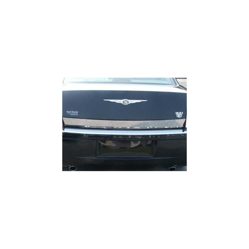 QAA FITS 300 2005-2010 CHRYSLER (1 Pc: Stainless Steel Rear Deck Accent Trim - 3.62" wide, 4-door, Base, C-Model) RD45760